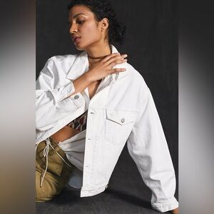 NWT AGOLDE Charlie Oversized Denim Jacket